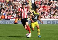 John Lundstram in action